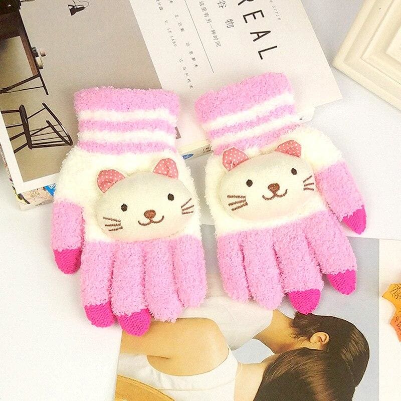 Hello Kitty Cat Gloves Orderkeen