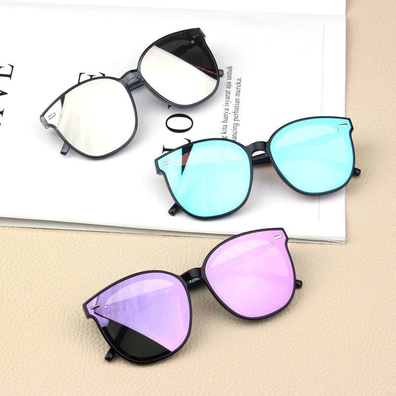 Gafas de sol tipo ojo de gato espejadas Ordenado