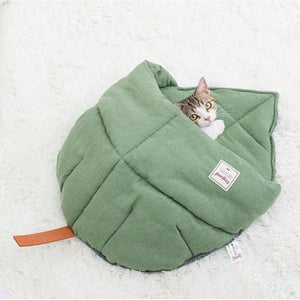 Caseta para gatos verde GREENYKAT™
