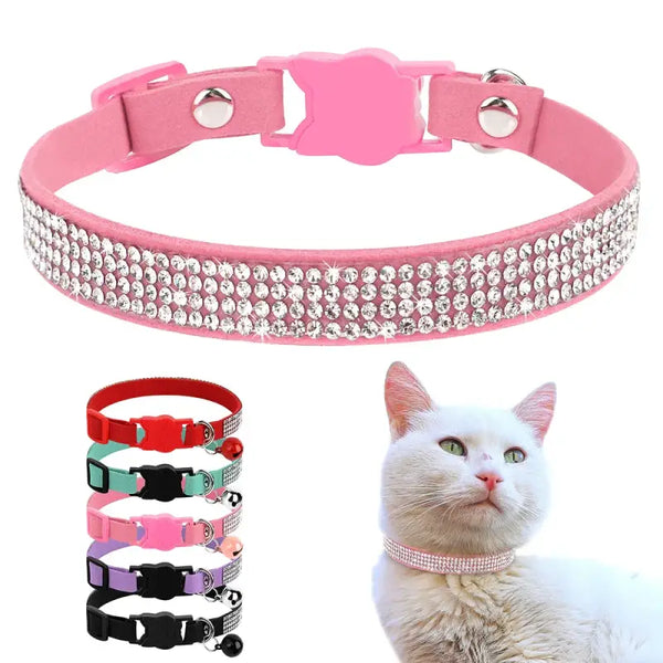 Collier Pendentif Chaton Zircone Cubique - Plaqué Or Blanc - 16+2 Pouces - Neuf