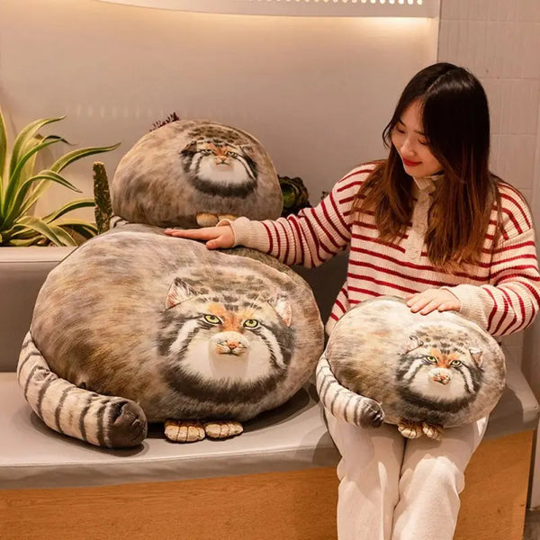 Pouf Fauteuil Enfant En Forme De Chat – 45 Cm – Peluche Douce Grise – Design Kawaii – Pour Chambre, Coin Lecture - 13