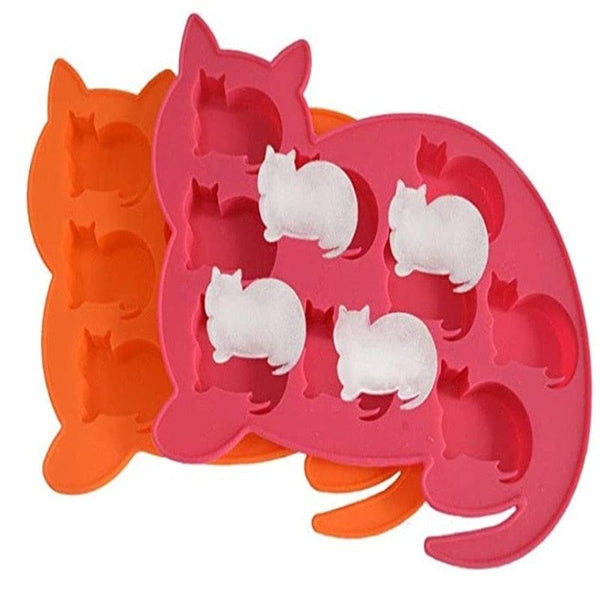 Bac à glaçons silicone en forme de chats SILIKAT™ cuisine, Maison / Décoration
