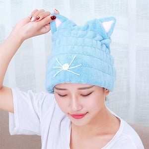 Bonnet Chat Pour Femme SCARFKAT™ bonnet chat, de douche bonnets, vêtements