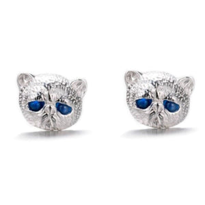 Boucles d’oreilles chat Persan aux yeux bleus PERSANKAT™ Bijoux, boucle d’oreilles, boucles chat,