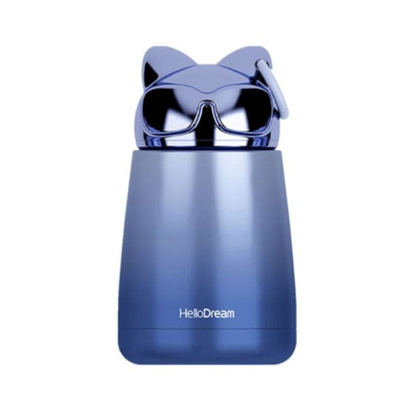Bouteille Mug thermos chat stylé 300 ml THERMOSKAT™ bouteille isotherme, stylé, cuisine, mug