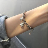 Bracelet Chat En Argent THAIKAT™ (Argent) Bijoux, Bracelet, bracelets, bracelets chat