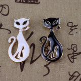 Broche Chat Grands Yeux SHAPEKAT™ accessoires, broche chat, pin’s / Broches