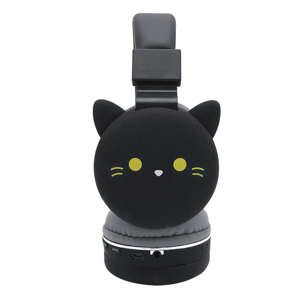 Casque audio bluetooth chat noir pour enfant KIDSKAT™ accessoires, enfant, casque bluetooth, oreille