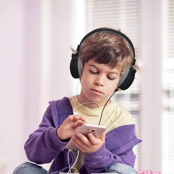 Casque Audio Enfant Bluetooth : Ems For Kids - Noir