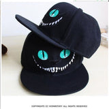 Casquette chat au sourire diabolique ALIWOKAT™ casquette, diabolique, vêtements