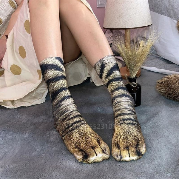 Merclix 5 Paires Chaussettes Chat Femme Chaussettes Chaudes Femme Merclix 5 Paires Chaussettes Chat Femme Chaussettes Chaudes Femme