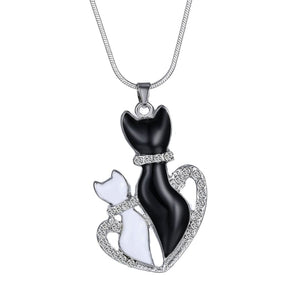 Collier pendentif Amour de chat VALENTIKAT™ Bijoux, chat, colliers / pendentifs, pendentifs
