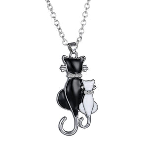 Collier pendentif Amour de chat VALENTIKAT™ Bijoux, chat, colliers / pendentifs, pendentifs