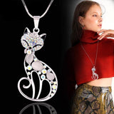 Collier pendentif Chat Souriant NECKAT™ Bijoux, colliers / pendentifs, Description, pendentifs