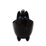 Corbeille à papier chat noir GARBKAT™ noir, Fournitures / papeterie, Maison / Décoration