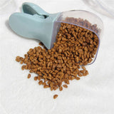 Doseur à croquettes 2 en 1 pour chat DUCKAT™ chat, gamelles / fontaines eau, Mon pelle croquette
