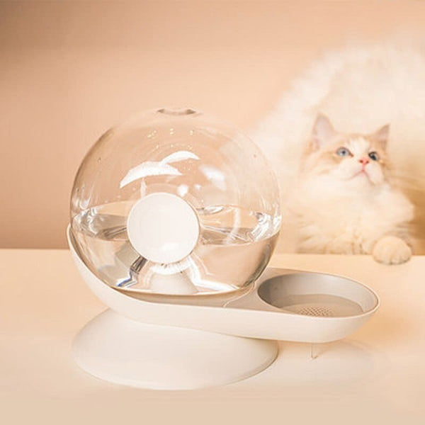 Fontaine à eau design escargot pour chat SNAILKAT™ fontaine eau, chat, gamelles / fontaines Mon