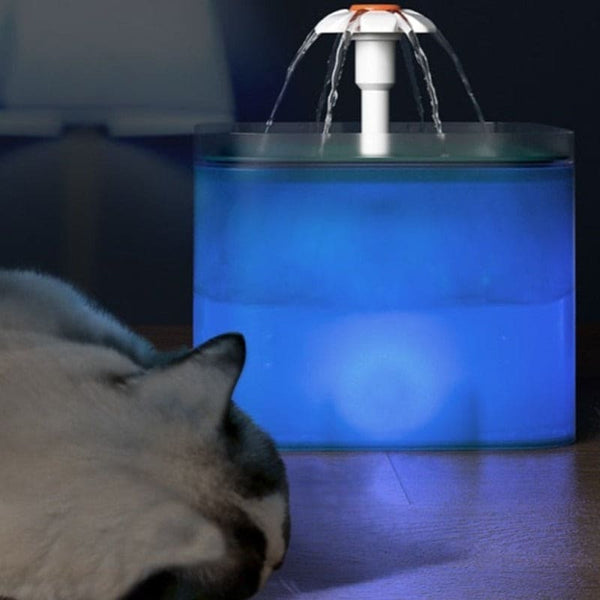 Fontaine à eau marguerite pour chat FLOWAKAT™ fontaine eau, filtrante chat, gamelles / fontaines Mon