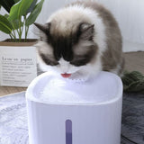 Fontaine à eau multi jets pour chat 3 Litres JETSKAT™ fontaine eau, filtrante chat, gamelles / 
