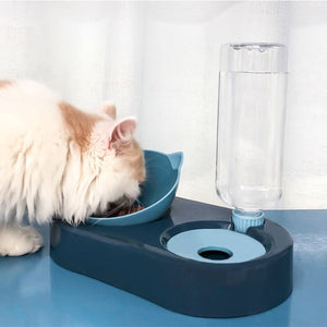 Gamelle Chat 2 en 1 STOKAT™ gamelles / fontaines à eau, mon chat