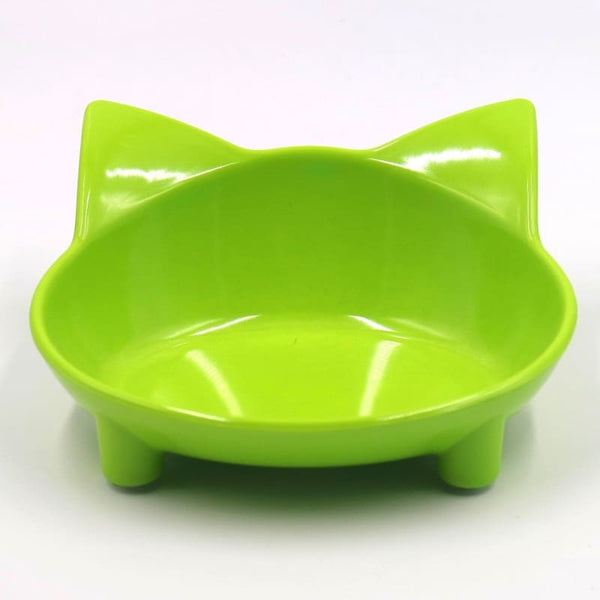 Gamelle en mélamine tête de chat FARYKAT™ Bol plat, gamelle chat, simple, gamelles / fontaines à eau