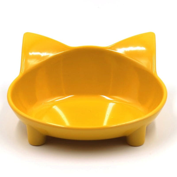 Gamelle en mélamine tête de chat FARYKAT™ Bol plat, gamelle chat, simple, gamelles / fontaines à eau