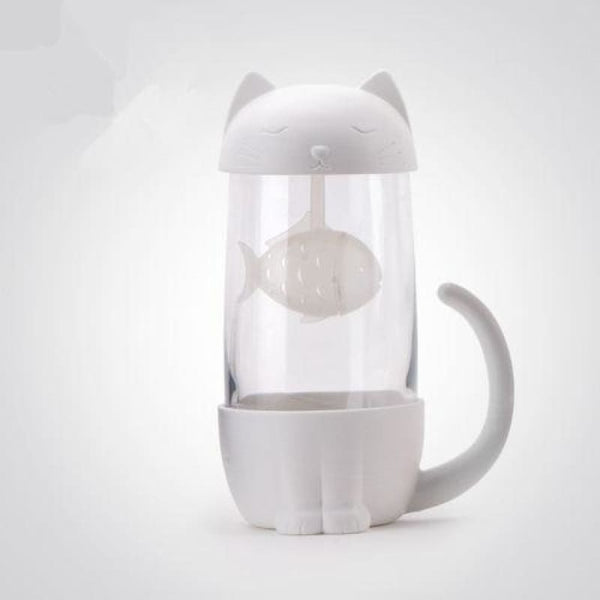 Mug infuseur chat