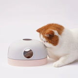 Jouet dôme interactif 3 en 1 pour chat DOMSKAT™ circuit avec balles chat, Distributeur de croquettes
