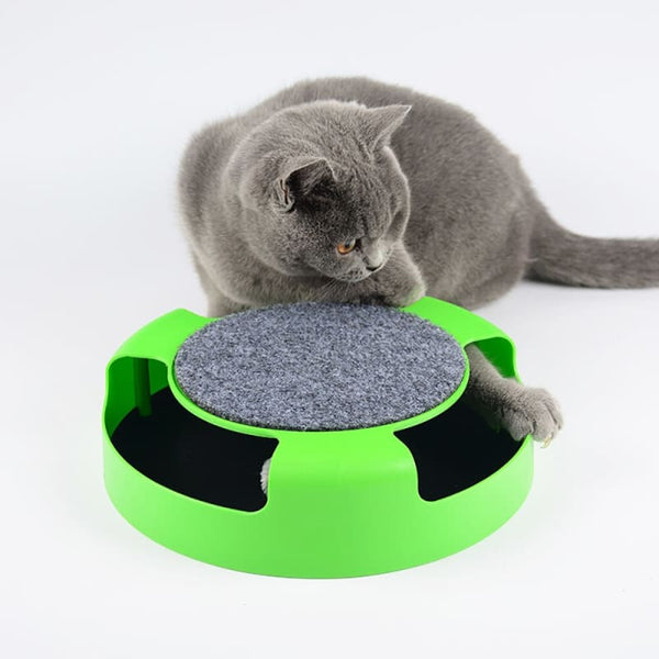 Jouet interactif attrape-souris et griffoir 2 en 1 pour chat MOUSYKAT™ chat, jouet souris, jouets, 