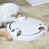 Jouet interactif automatique souris rotative pour chat SLYVIKAT™ chat, boite Attrape-souris jouet à 