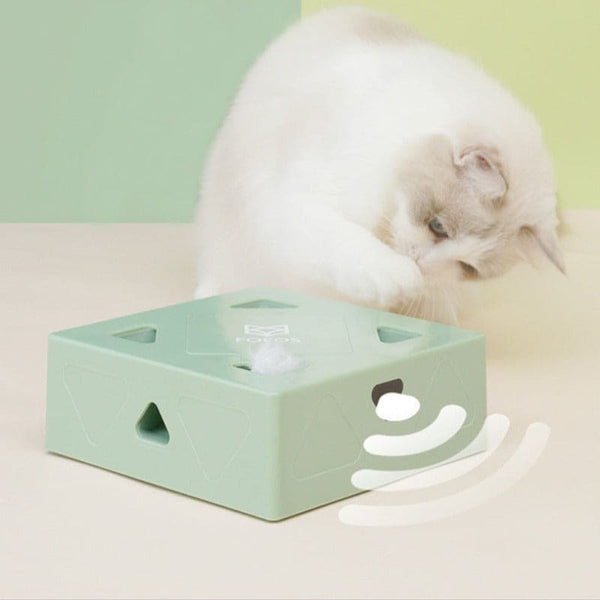 Jouet interactif boite Attrape-souris pour chat BOXMUZKAT™ chat, jouet souris, jouets, jouets 