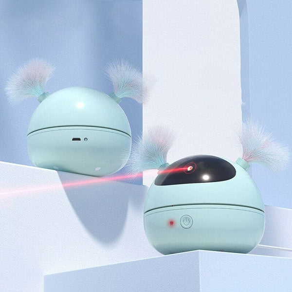 Jouet pointeur laser intelligent à plumes pour chat SMILYKAT™ jouet interactif chat, LED jouets, 