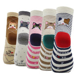 Lot de 5 paires chaussettes chatons colorés JOKUKAT™ chaussettes, chaussons / pantoufles, colorés, 