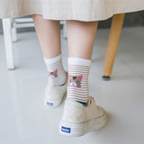 Lot de 5 paires chaussettes chatons colorés JOKUKAT™ chaussettes, chaussons / pantoufles, colorés, 