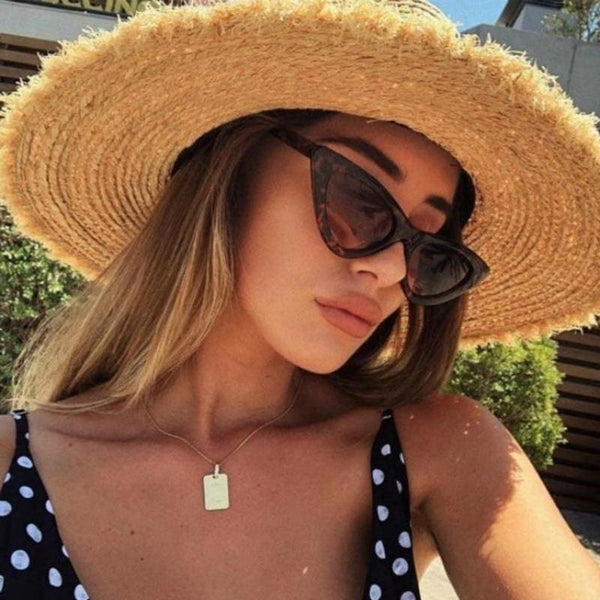 Lunettes De Soleil Œil De Chat Strass Cristal Pour Femme - Tendance Rétro UV400