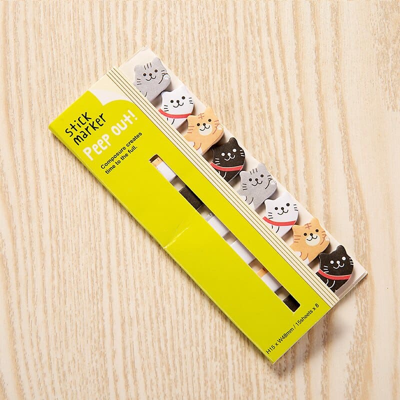 Sticker Patte Chat Marque page sticker patte de chat kawaii | Orderkeen