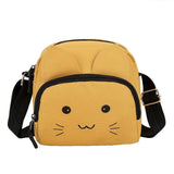 Mini sacoche bandoulière chat kawaii avec oreilles cousues MESKANKAT™ accessoires, cousues, sac à 
