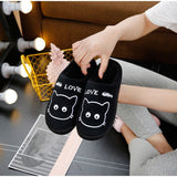 Pantoufles mixtes couple de chat COPLEKAT™ chaussons / pantoufles, chat, vêtements