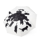 Parapluie Chat Noir Et Blanc OILKAT™ accessoires, parapluie chat