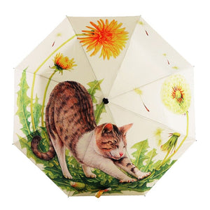 Parapluie enfant motifs chat kawaii