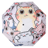 Parapluie enfant motifs chat kawaii PAROWKAT™ accessoires, parapluie chat,