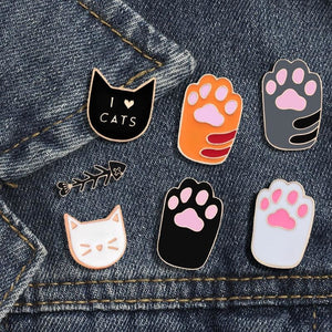 Pin’s Chat BROWKAT™ accessoires, pin’s, pin’s / Broches