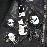 Pin’s Chat Halloween WITCHKAT™ accessoires, pin’s, pin’s / Broches