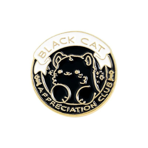 Pin’s Chat Noir COPYKAT™ accessoires, pin’s, pin’s / Broches