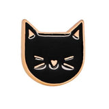 Pin’s Chat Noir Et Blanc GEMELKAT™ (Lot de 2) accessoires, pin’s, pin’s / Broches