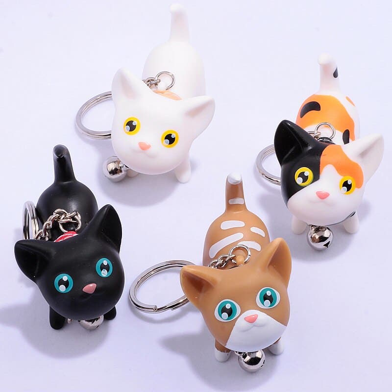 Porte clés Chat Chanceux