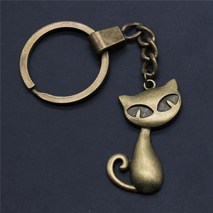 Porte-clés silhouette de chat KEYCHAKAT™ accessoires, Porte-clés,