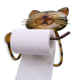 Porte-papier toilette chat en fer forgé HOLDARKAT™ Maison / Décoration,