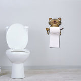Porte-papier toilette chat en fer forgé HOLDARKAT™ Maison / Décoration,