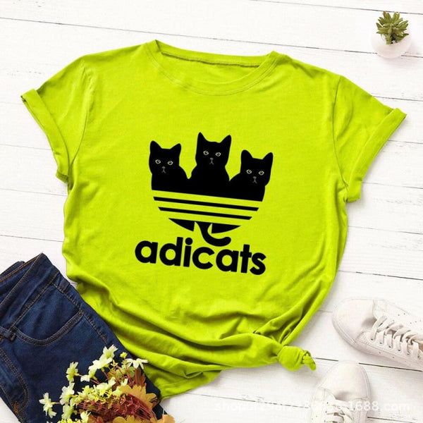T-shirt imprimé chat | T-shirt originaux avec des chats